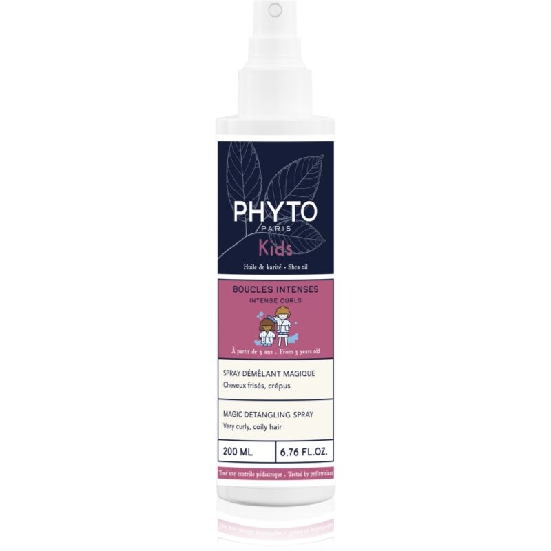 Phyto Kids Intense Curls Magic Detangling Spray spray for easy detangling for curly hair 200 ml