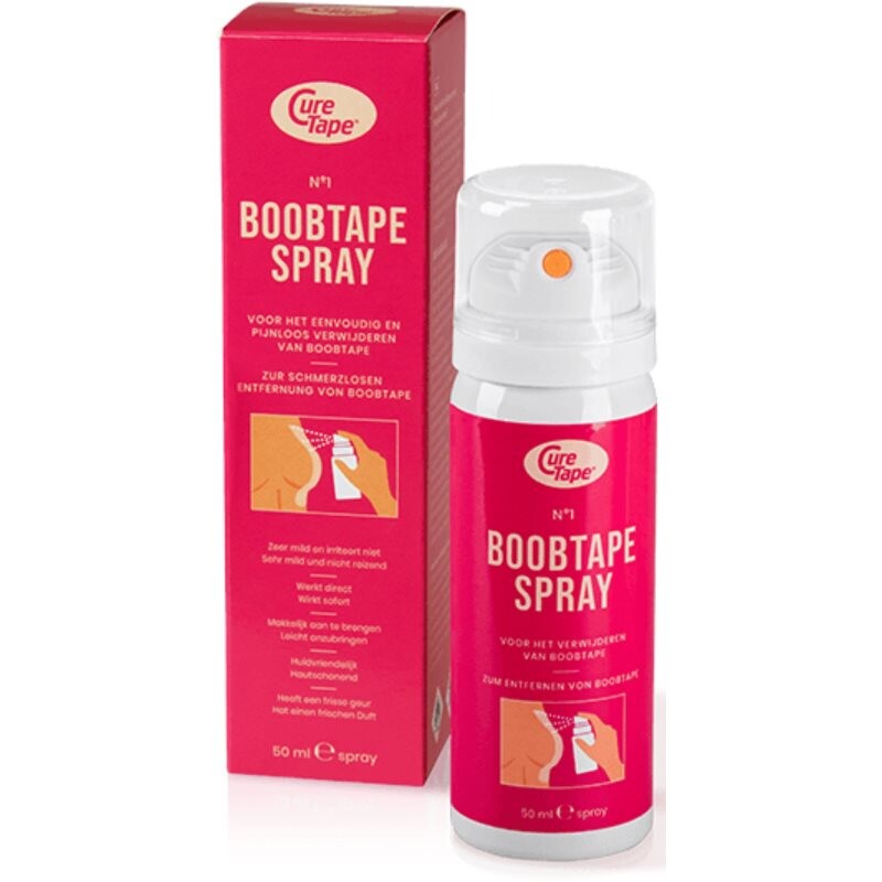 CureTape® Boob Tape Remover Spray tape remover in a spray 50 ml