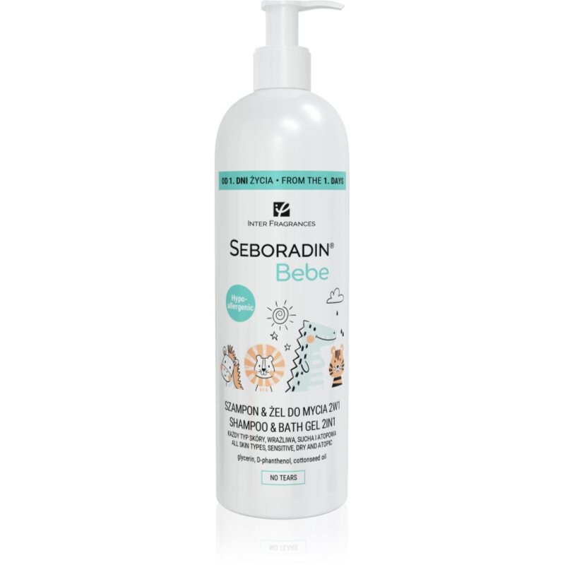 Seboradin Bebe 2-in-1 shower gel and shampoo for children from birth 500 ml