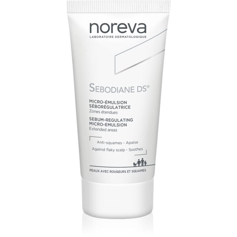 Noreva Sebodiane DS Sebum-Regulating Micro-Emulsion soothing emulsion for seborrheic dermatitis 30 ml
