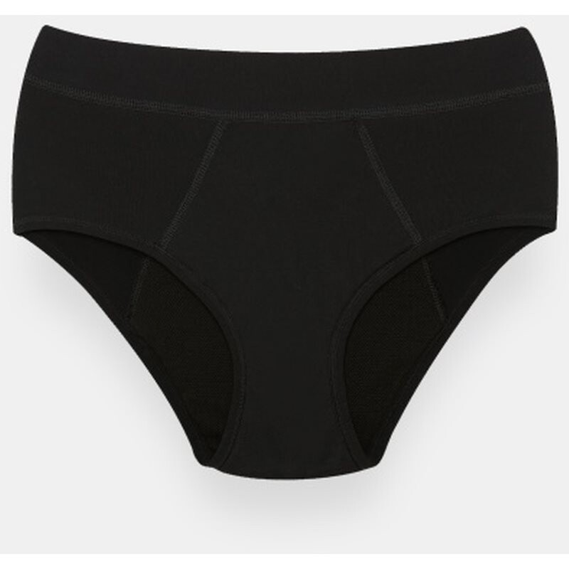 Snuggs Incontinence Recycled Nylon Super Heavy Black washable incontinence briefs size S 1 pc