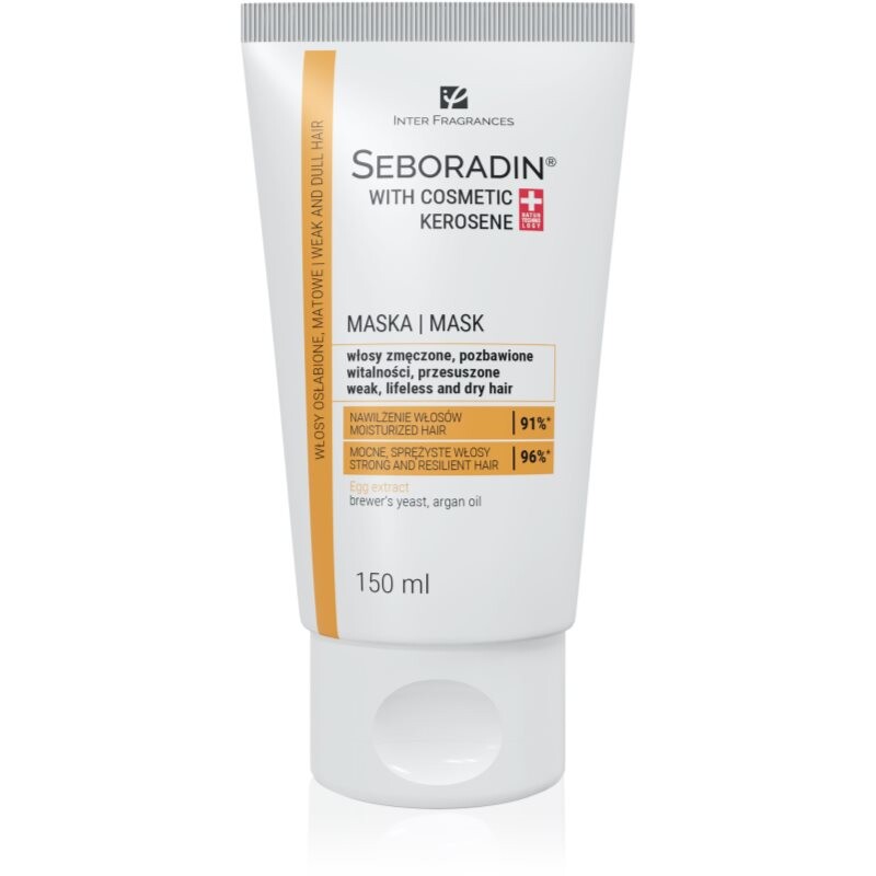 Seboradin With Cosmetic Kerosene mask for hair strengthening and shine 150 ml