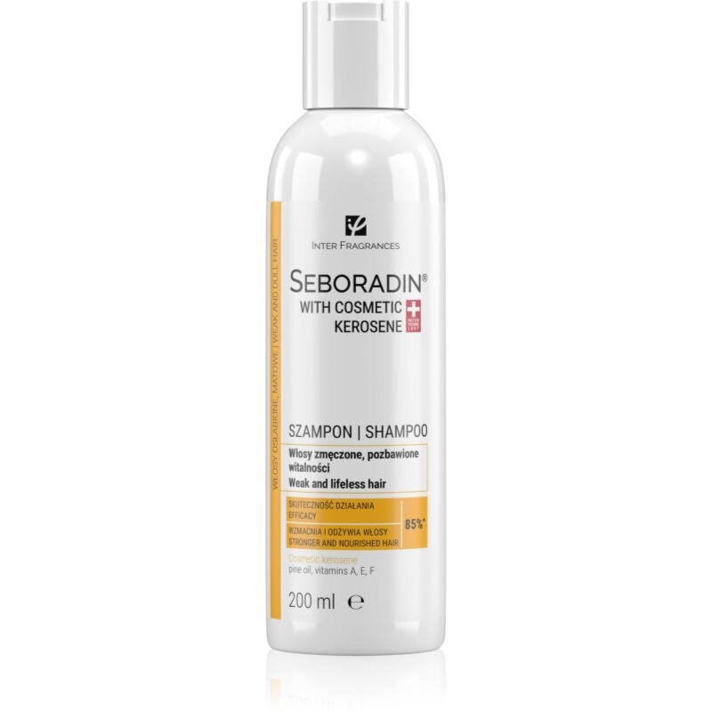 Seboradin With Cosmetic Kerosene shampoo for hair strengthening and shine 200 ml