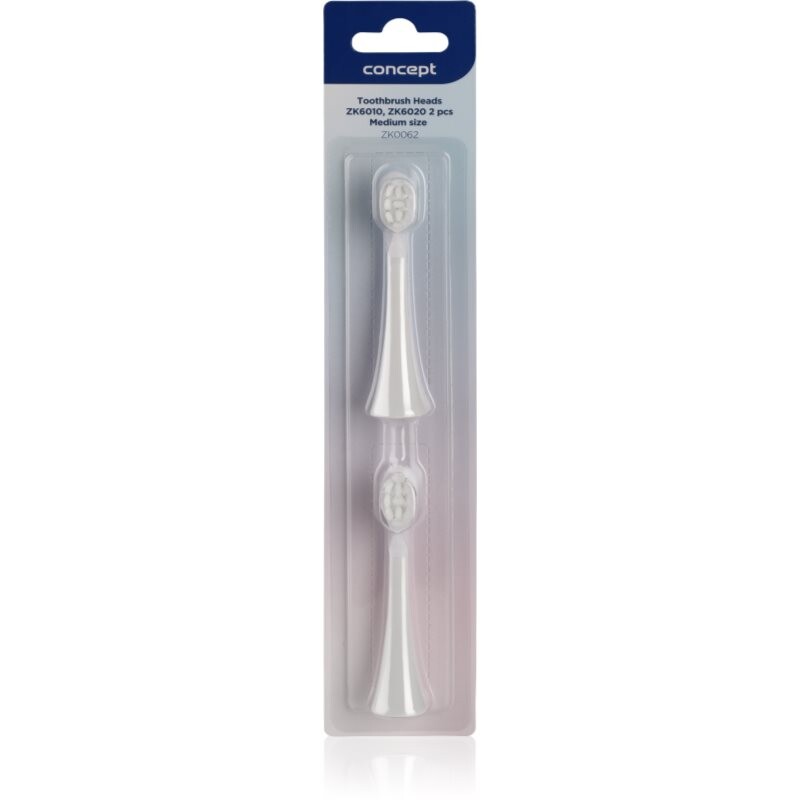 Concept Kido Smile ZK0062 toothbrush replacement heads Medium for ZK6010, ZK6020 2 pc