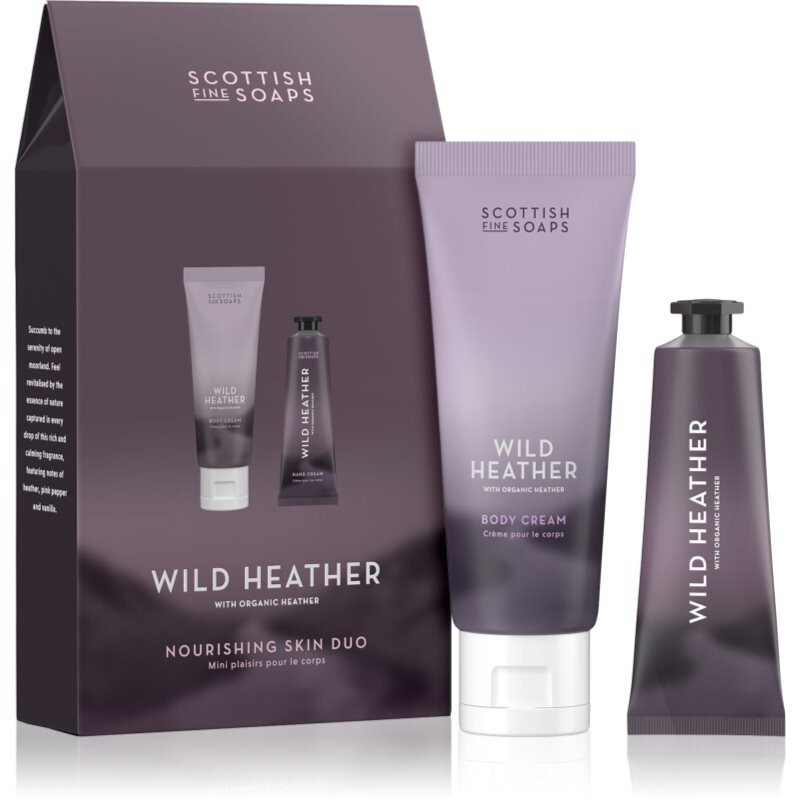 Scottish Fine Soaps Wild Heather Set gift set 2 pc