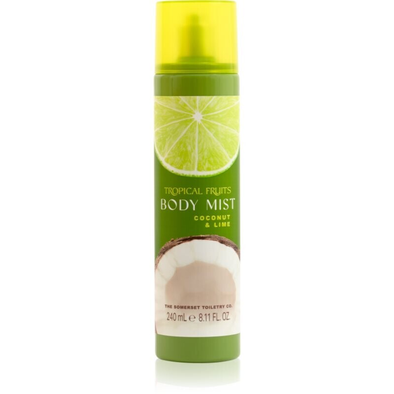 The Somerset Toiletry Co. Tropical Fruits Coconut & Lime body mist for body and hair 240 ml