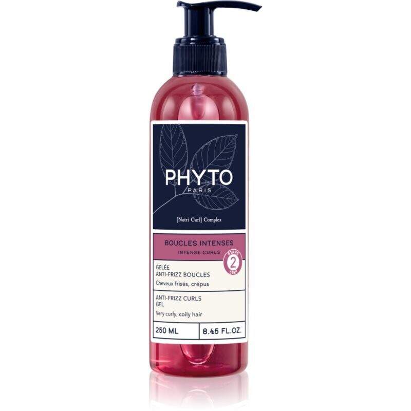 Phyto Intense Curls Anti-Frizz Curls Gel setting gel for wavy and curly hair 250 ml