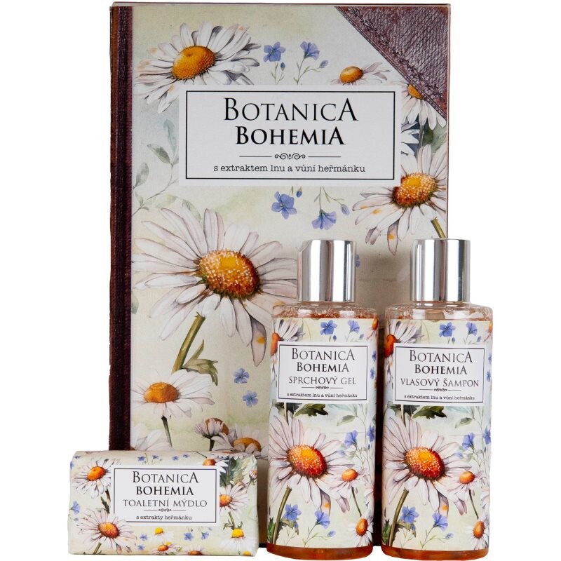 Bohemia Gifts & Cosmetics Botanica Chamomile gift set with chamomile