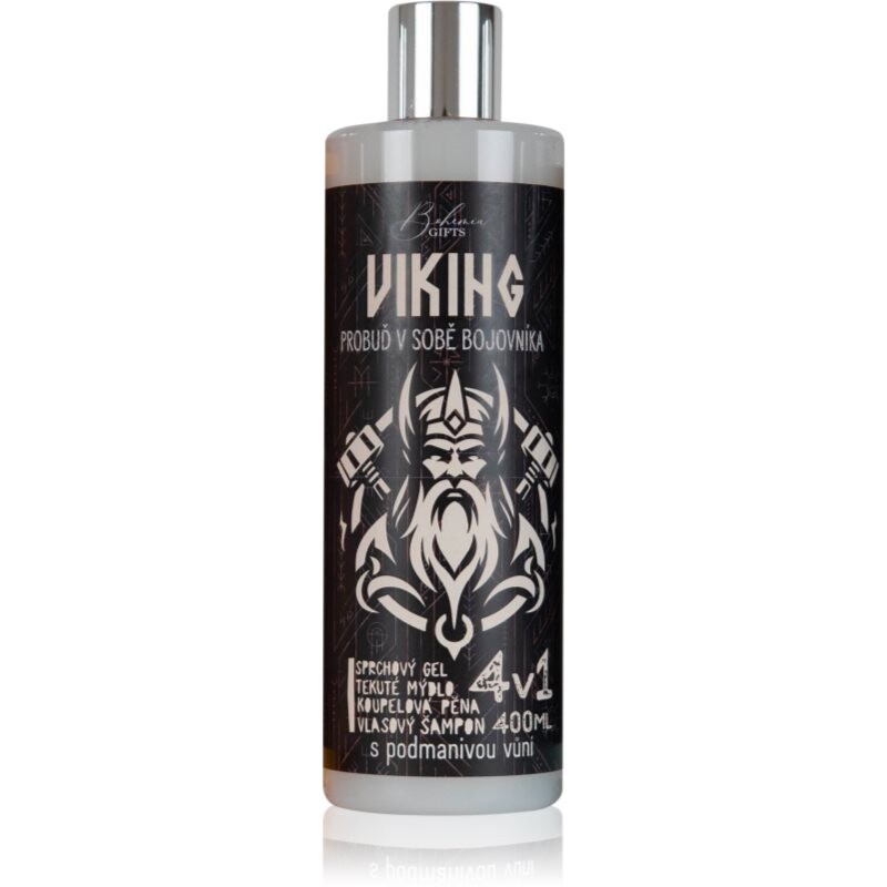 Bohemia Gifts & Cosmetics Viking wash gel 4-in-1 for men 400 ml