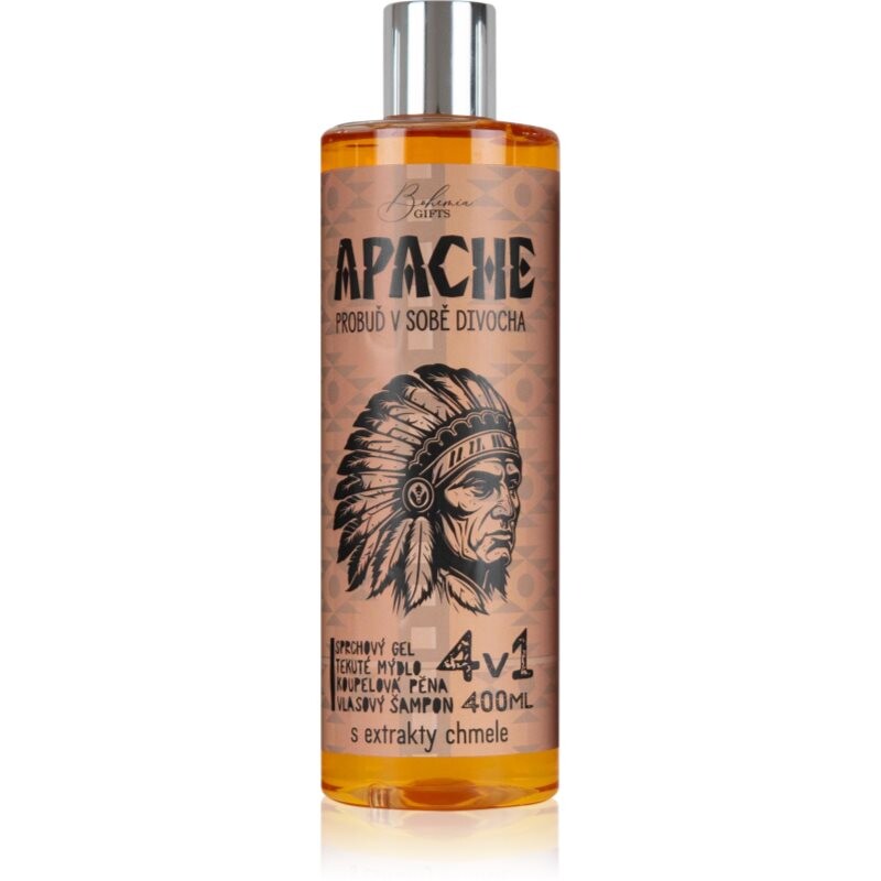 Bohemia Gifts & Cosmetics Apache wash gel 4-in-1 for men 400 ml