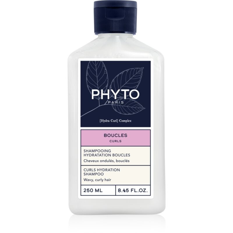 Phyto Curls Hydratation Shampoo moisturising shampoo for wavy and curly hair 250 ml