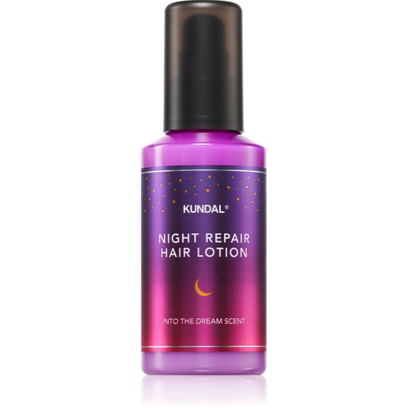 KUNDAL Night Repair Hair Lotion moisturising night treatment for hair with aroma Into The Dream 100 ml