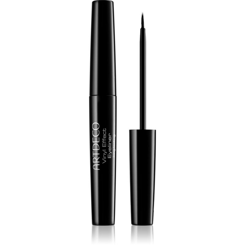 Artdeco Vinyl Effect Eyeliner Long-Lasting Liquid Eyeliner Shade 10 Black 4.5 ml