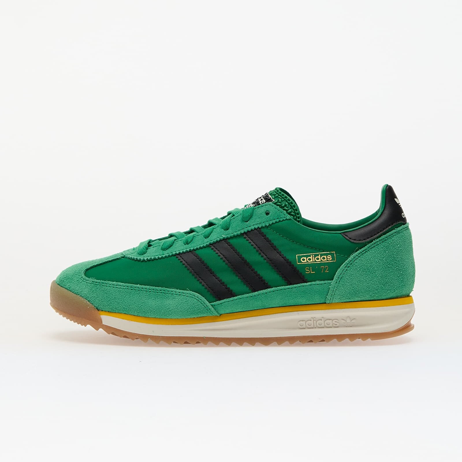 Sneakers adidas SL 72 Rs Green/ Off White/ Creme Yellow UK 3.5