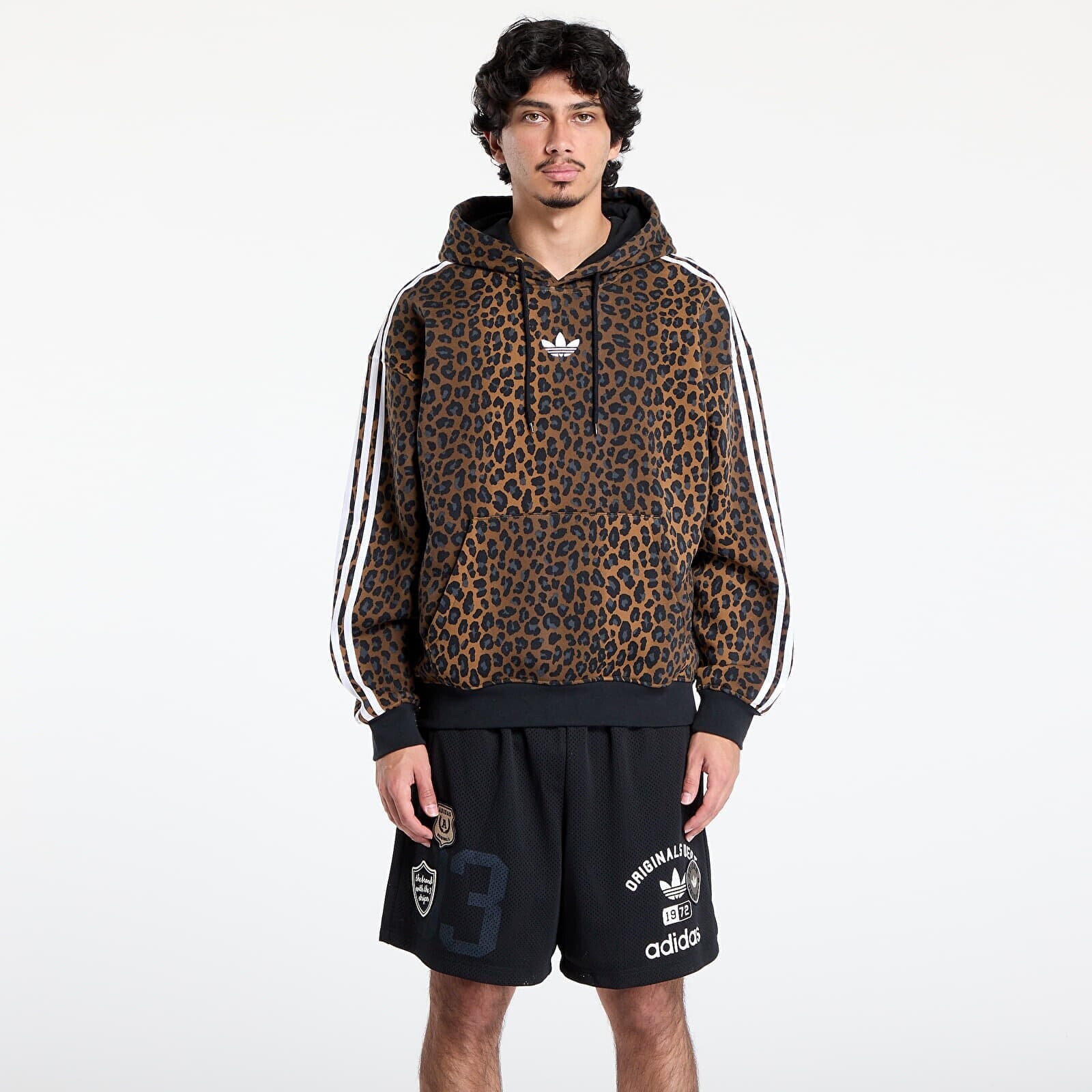 Sweatshirt adidas Graphic Lo Hoodie Brown Strata S