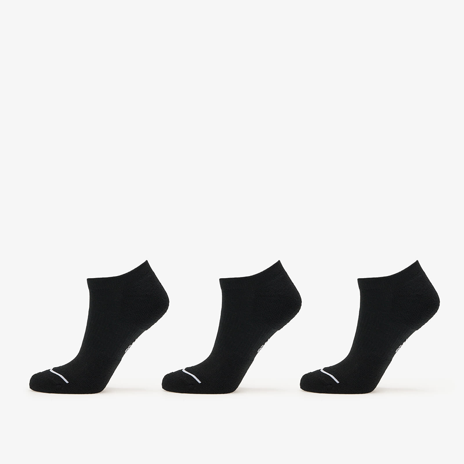 Jordan Everyday No-Show Socks 3-Pack Black/ White S