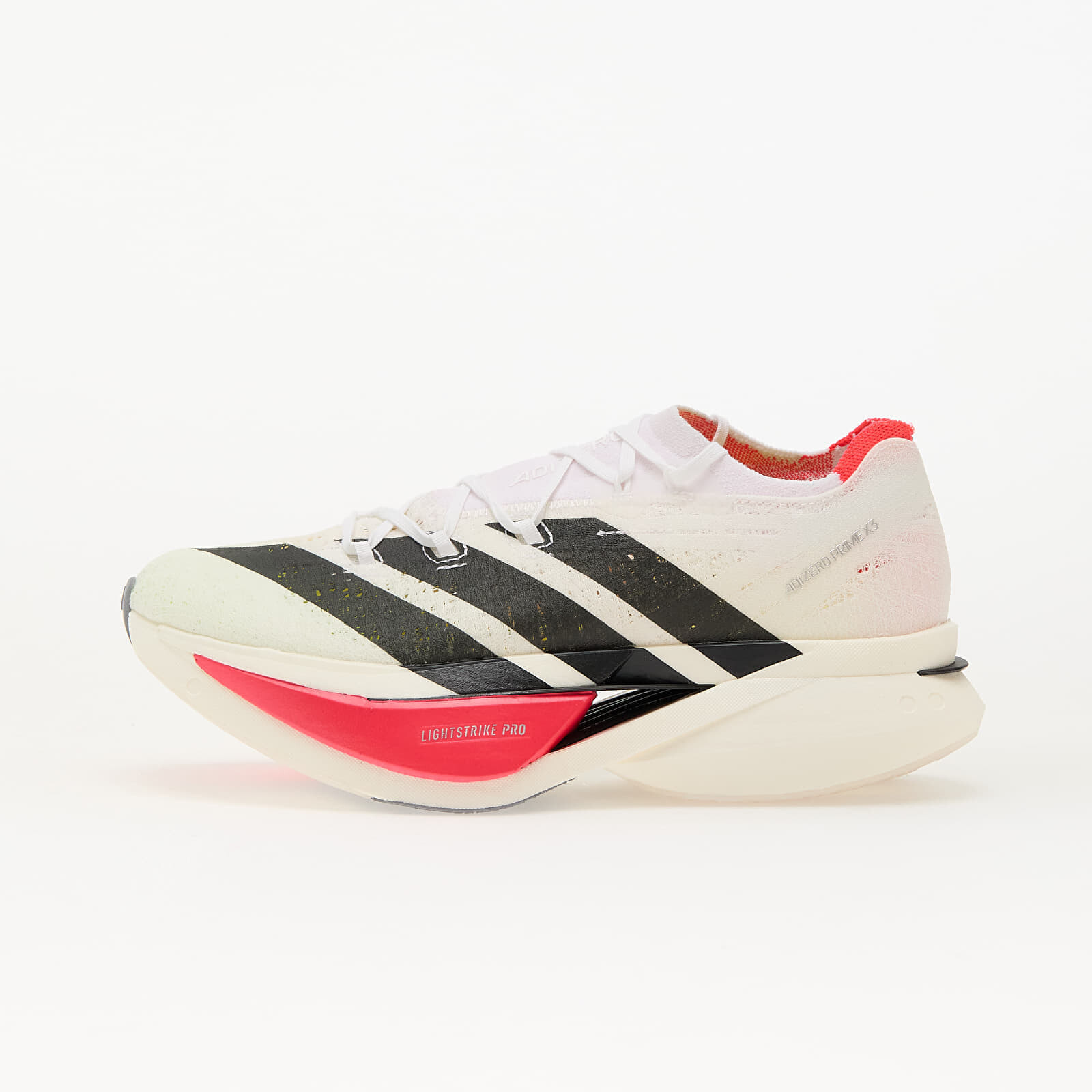 Sneakers adidas Adizero Prime X3 STRUNG Running Ftwr White/ Core Black/ Lucid Red UK 7