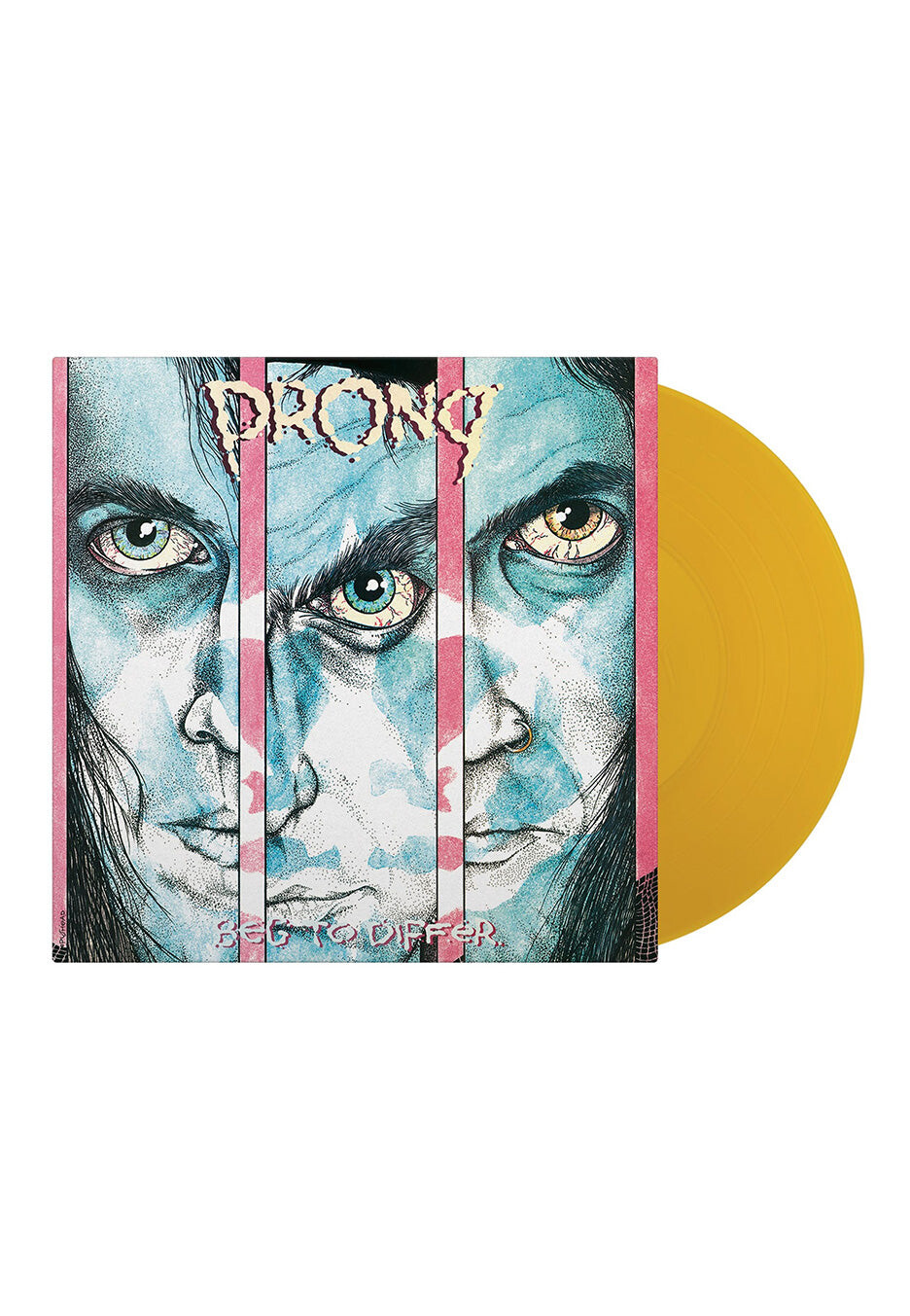 Prong - Beg To Differ Ltd. Translucent Yellow - Colored Vinyl
