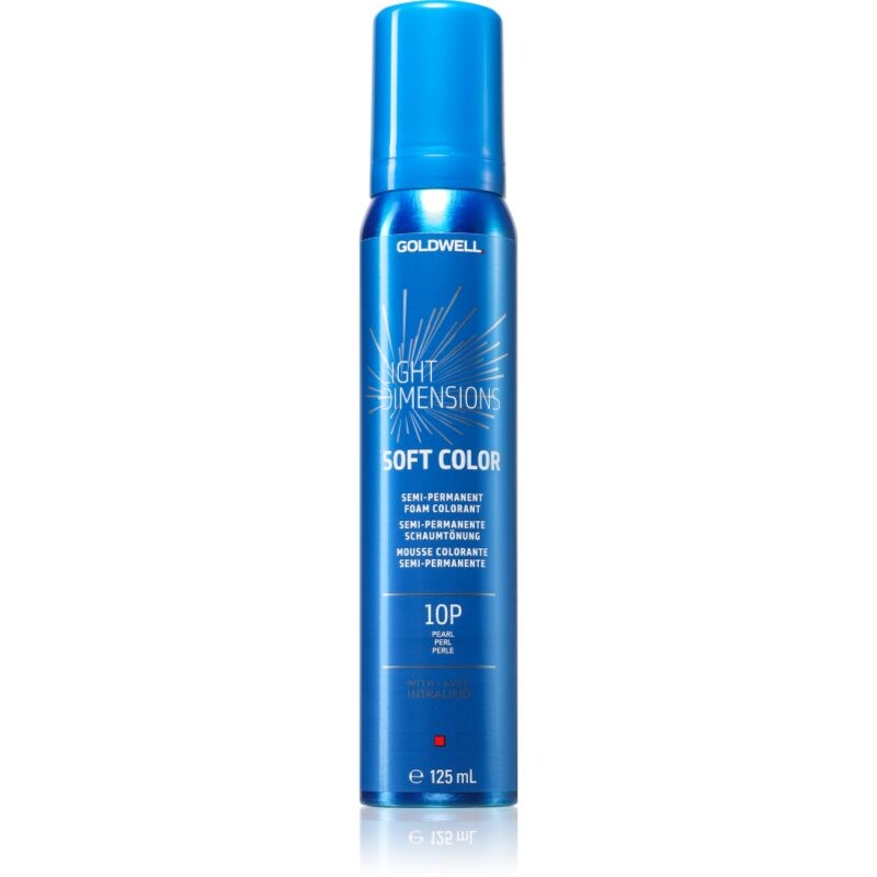 Goldwell Light Dimensions Soft Color toning foam for blonde hair shade 10P 125 ml