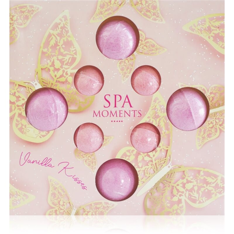 Spa Moments Vanilla Kisses fizzy bath bombs