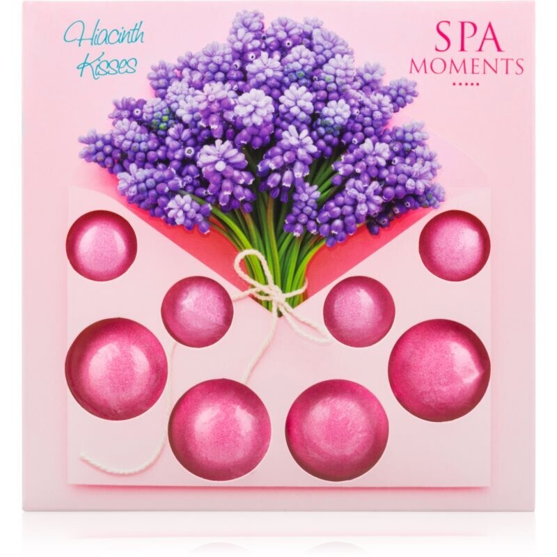 Spa Moments Hiacinth Kisses fizzy bath bombs