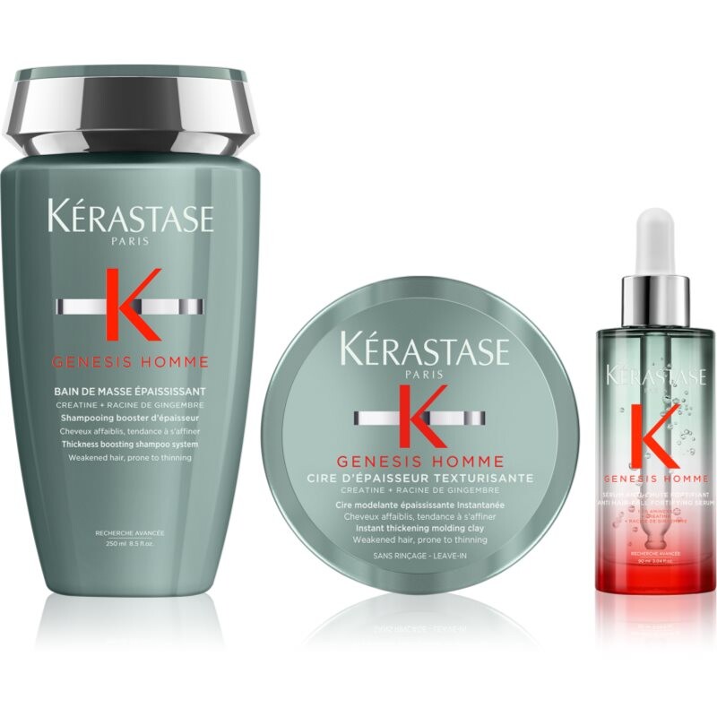 Kérastase Genesis Homme economy pack against hair loss