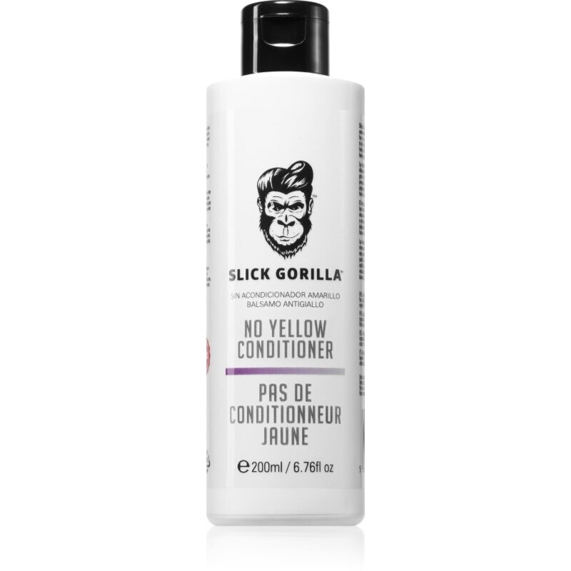 Slick Gorilla No Yellow Conditioner conditioner for blondes and highlighted hair 200 ml
