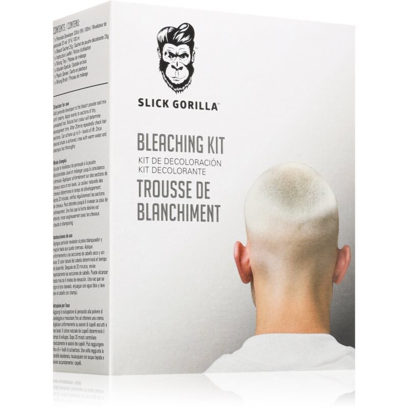 Slick Gorilla Bleach Kit dye remover for hair for men