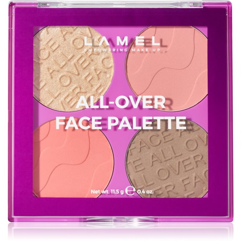 LAMEL All-Over Face Palette palette for the entire face shade 01 11.5 g