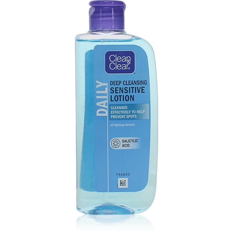 Clean & Clear Daily deep cleansing facial toner for sensitive skin 200 ml