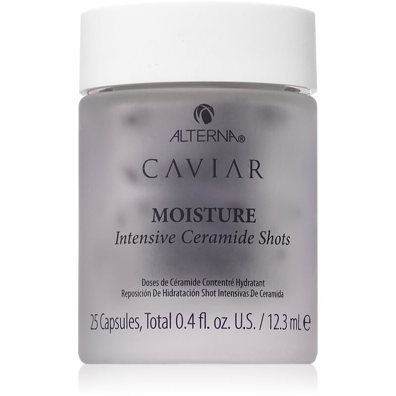 Alterna Caviar Moisture Intensive Ceramide Shots capsules with active ceramides for hair 12.3 ml