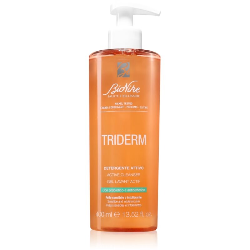 BioNike Triderm Active Cleanser cleansing and smoothing gel with probiotics 400 ml