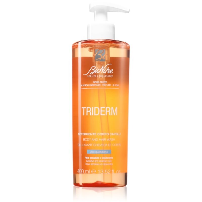 BioNike Triderm 2-in-1 shower gel and shampoo for everyday use 400 ml