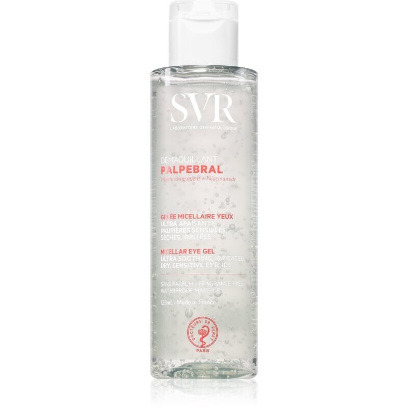 SVR PALPEBRAL Micellar Eye Gel soothing micellar eye makeup remover gel 125 ml