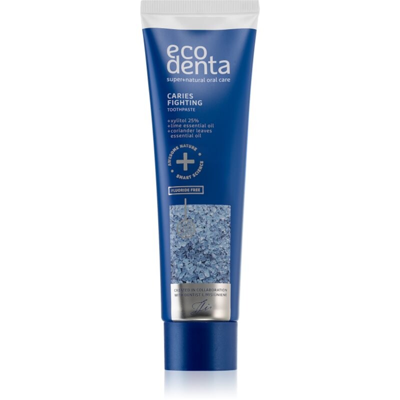 Ecodenta Expert Caries Fighting Fluoride Free Toothpaste Against Dental Caries 100 ml