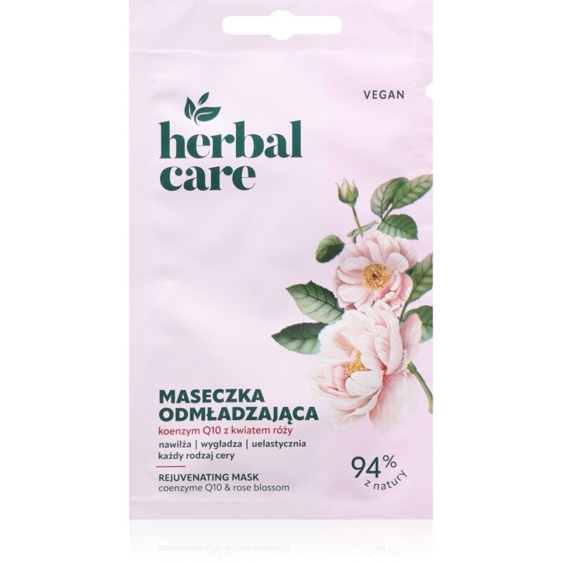 Farmona Herbal Care Coenzyme Q10 & Rose flower strengthening sheet mask 1 pc