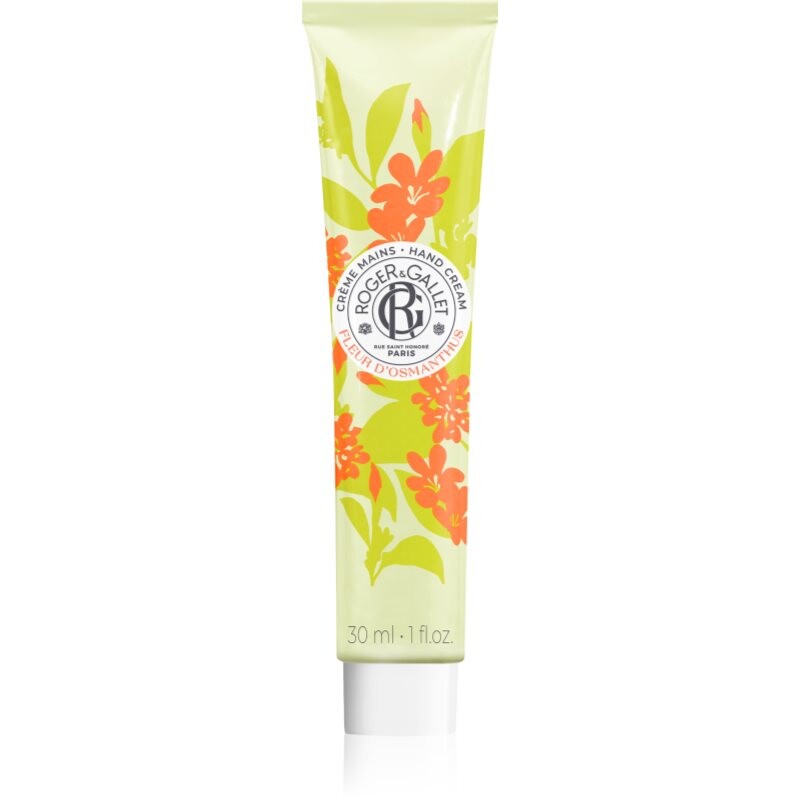 Roger & Gallet Fleur d'Osmanthus nourishing hand cream for women 30 ml
