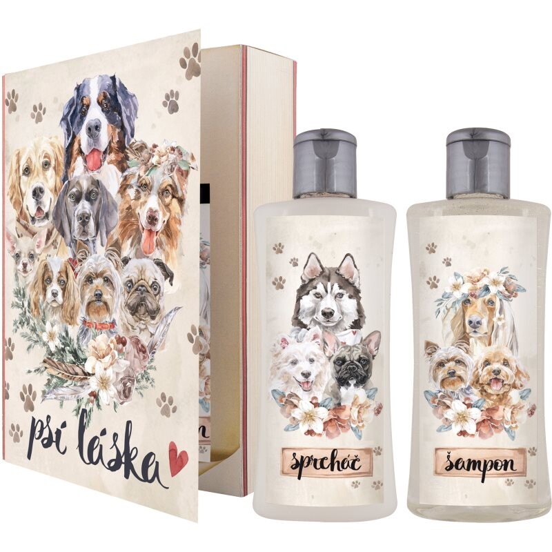 Bohemia Gifts & Cosmetics Book Dog's Love gift set