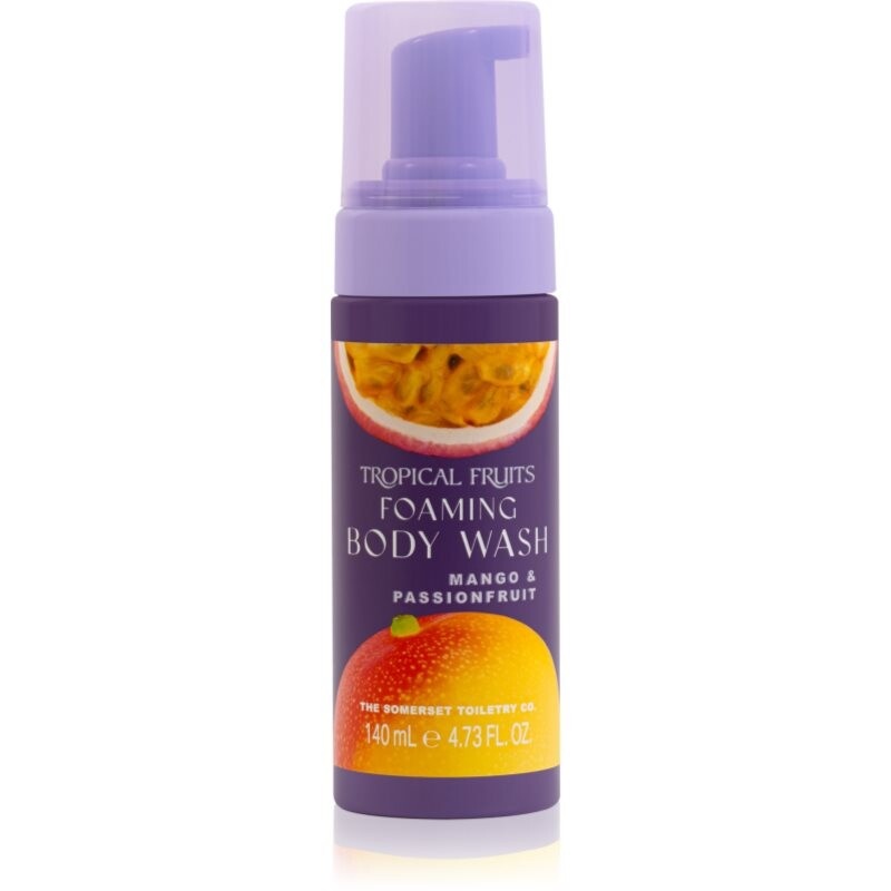 The Somerset Toiletry Co. Tropical Fruits Mango & Passionfruit washing foam for the body 140 ml