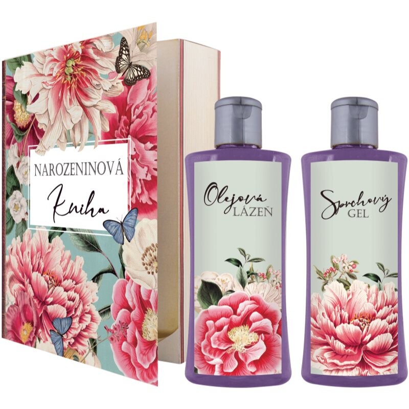 Bohemia Gifts & Cosmetics Book For Birthday gift set for the bath