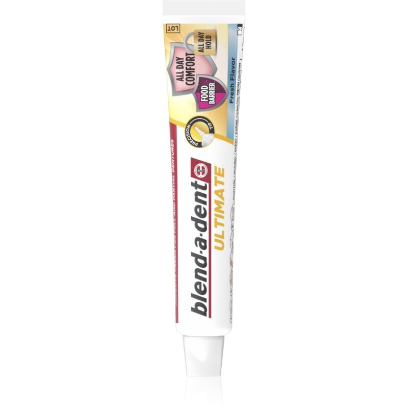 Blend-a-dent Ultimate Fresh denture adhesive for full and partial dentures 40 ml