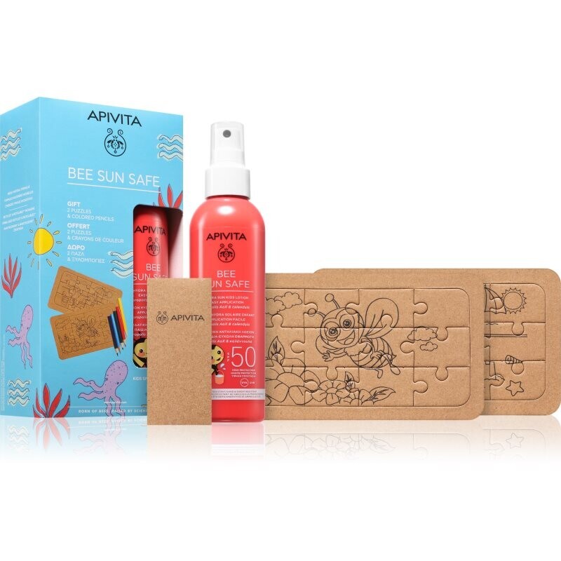 Apivita Bee Sun Safe Kids Gift Set gift set for tanning SPF 50