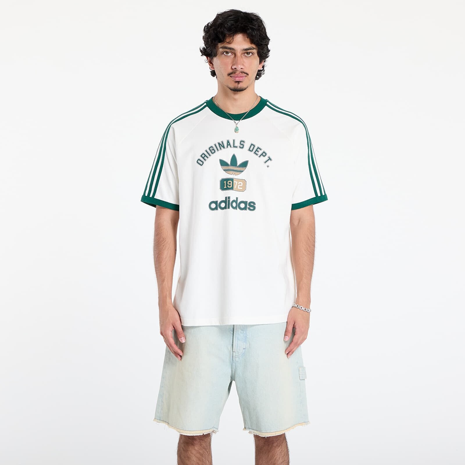 T-shirt adidas 3-Stripes Originals Dept. Graphic T-Shirt Off White L