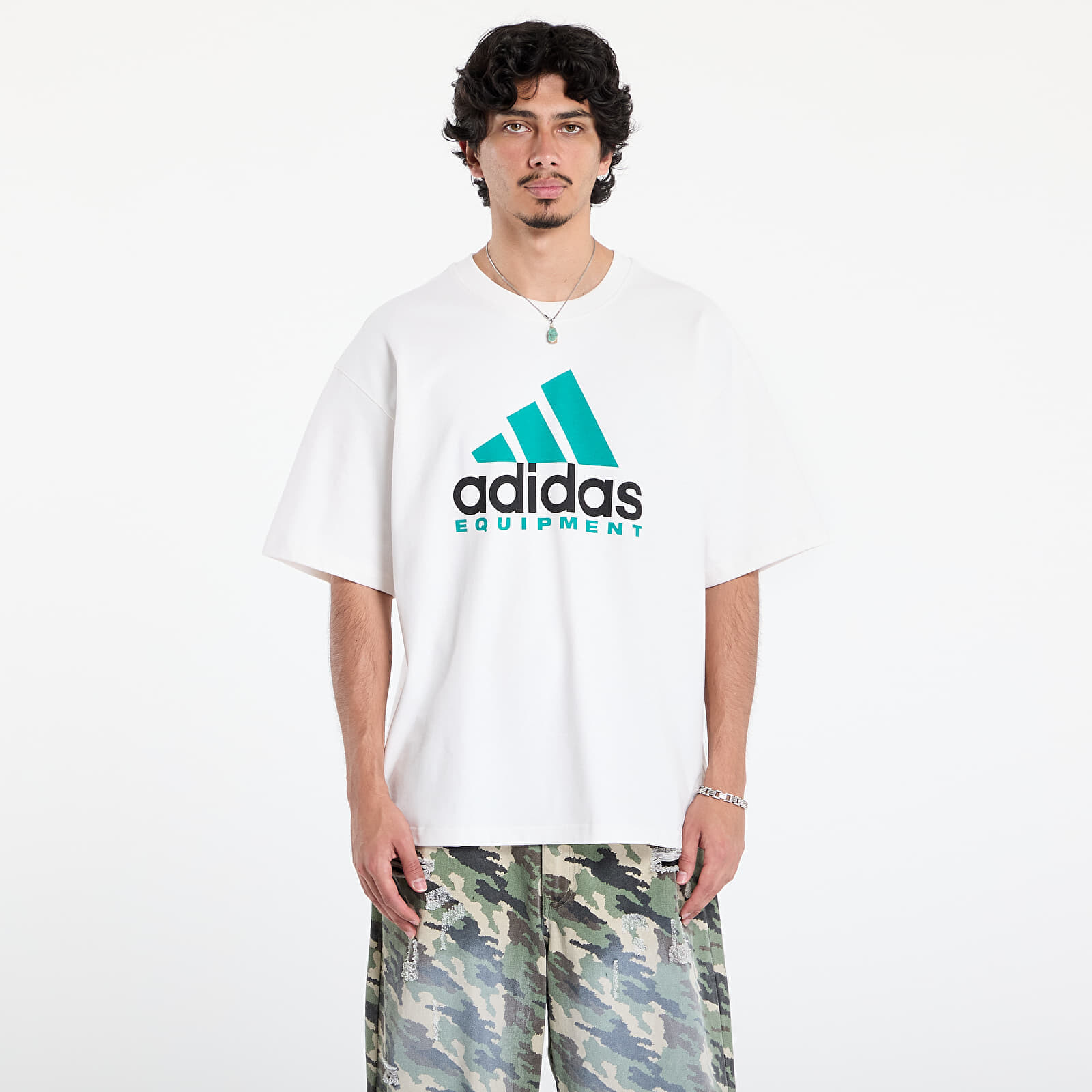 T-shirt adidas Equipment T-Shirt Cloud White S
