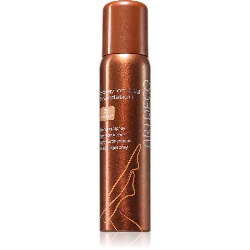 ARTDECO Spray on Leg Foundation self-tanning spray for perfect legs shade 70 Light/Medium 100 ml