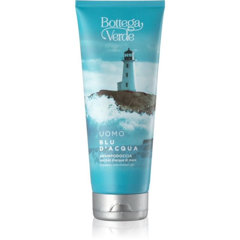 Bottega Verde Blu d'Acqua 2-in-1 shower gel and shampoo with sea salt 200 ml