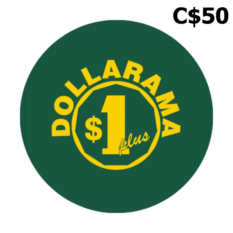 Dollarama CAD 50 Gift Card CA