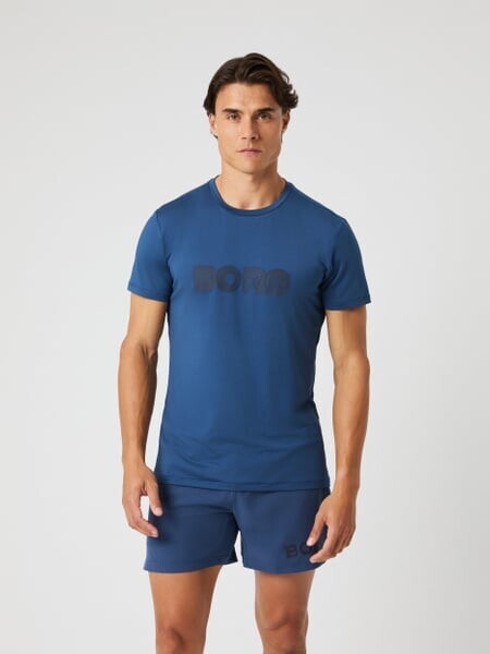 Björn Borg Borg Graphic T-shirt Blue, L