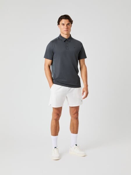 Björn Borg Ace Mesh Panel Polo Shirt Grey, L