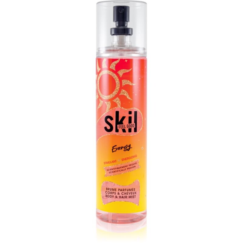 Skil Feel Good Energy scented mist for body and hair for women 250 ml